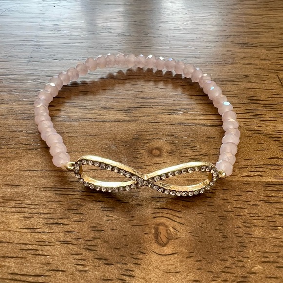 Pink Infinity Bracelet - Picture 3 of 8